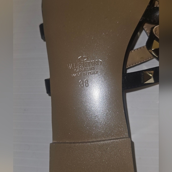 Valentino ROCKSTUD FLAT SLIDE SANDAL - Picture 4 of 5